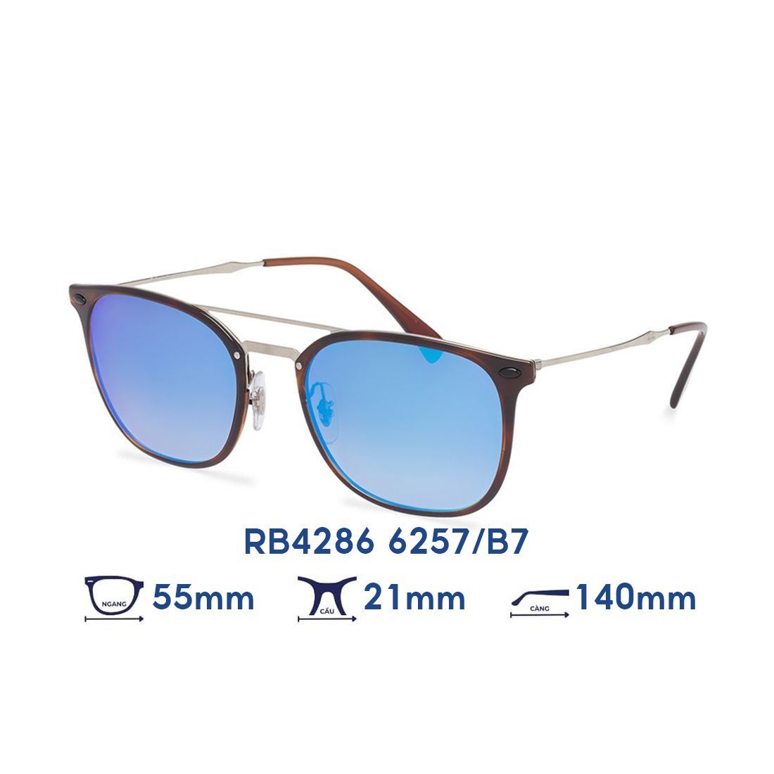  Kính mát Rayban RB4286 6257/B7 