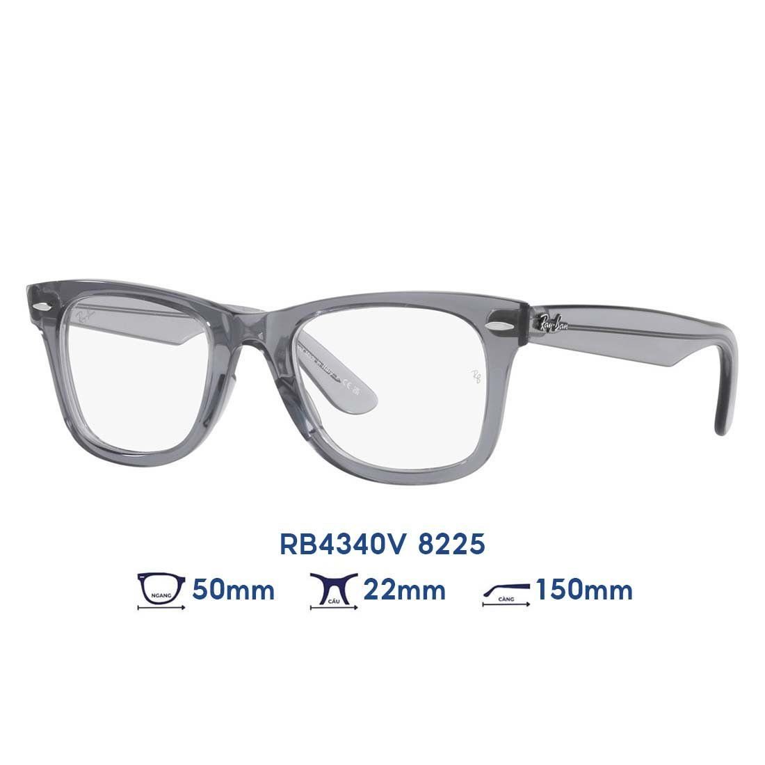  Gọng kính RAYBAN RB4340V 8225 