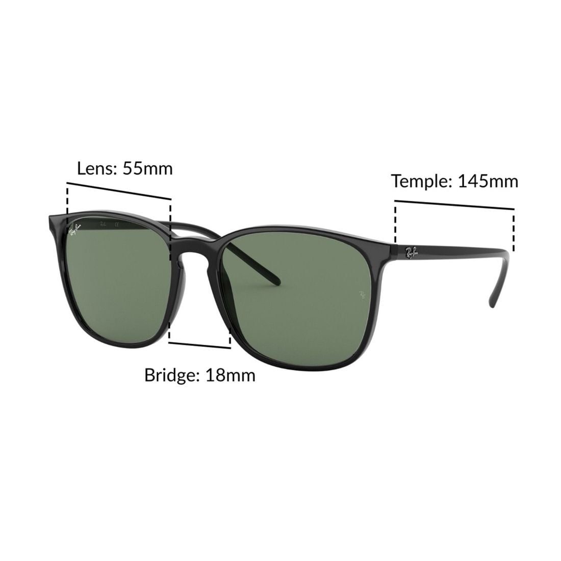 Kính mát RAYBAN RB4387F 901/71