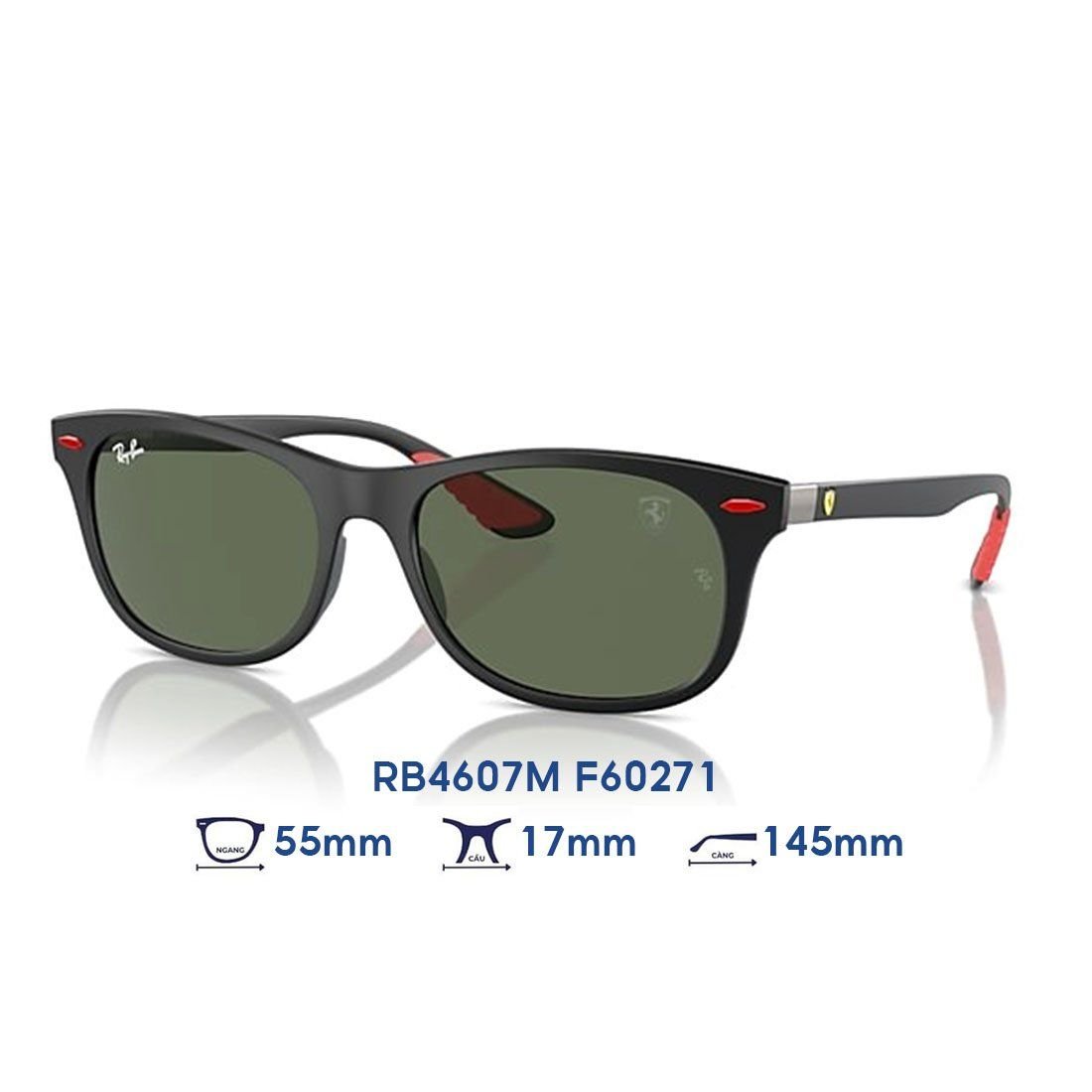  Kính mát RAYBAN Scuderia Ferrari RB4607M F60271 