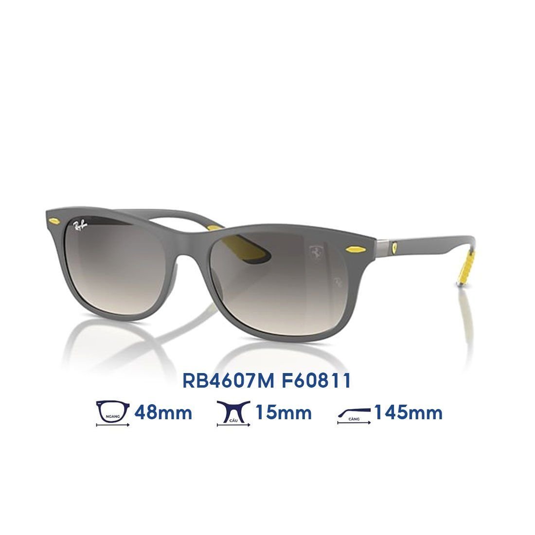  Kính mát RAYBAN Scuderia Ferrari RB4607M F60811 