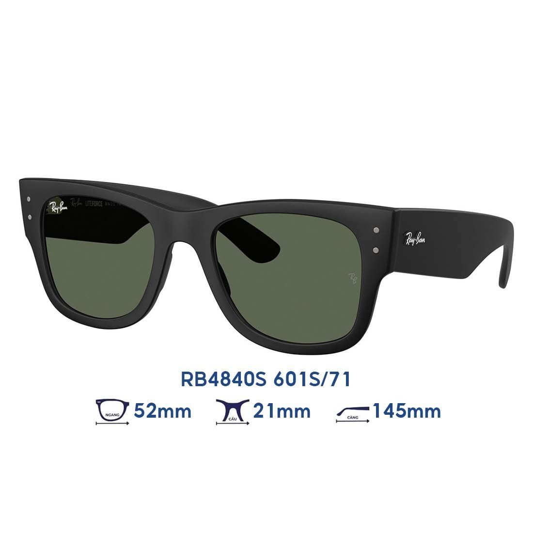  Kính mát RAYBAN RB4840S 601S/71 