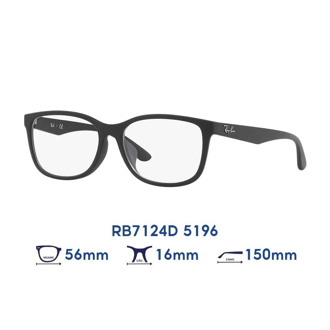  Gọng kính RAYBAN RB7124D 5196 