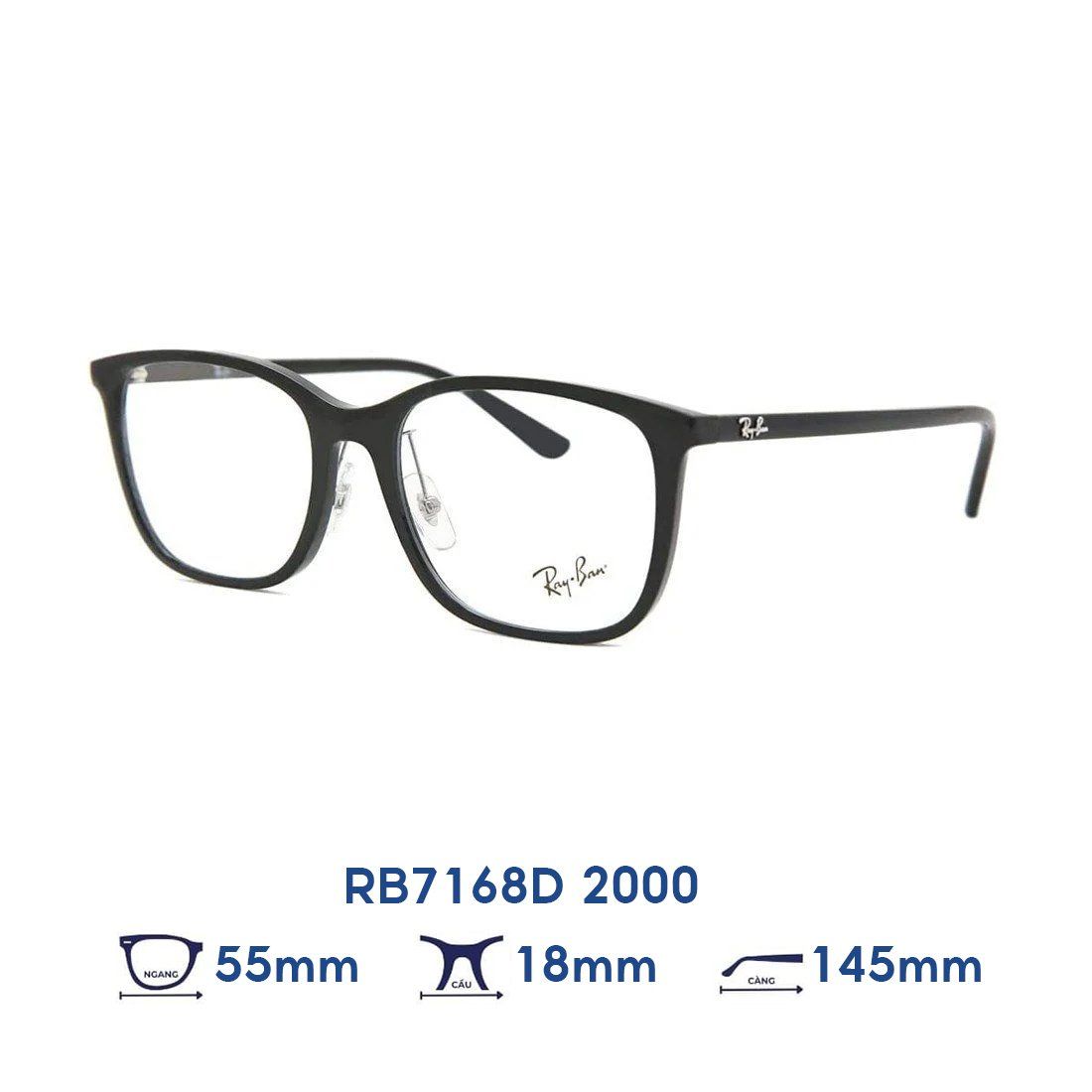  Gọng kính RAYBAN RB7168D 2000 