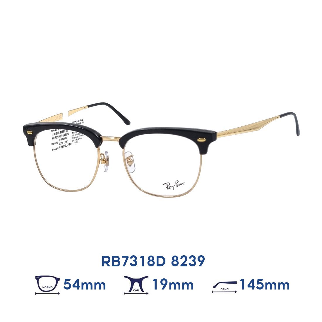  Gọng kính RAYBAN RB7318D 8239 