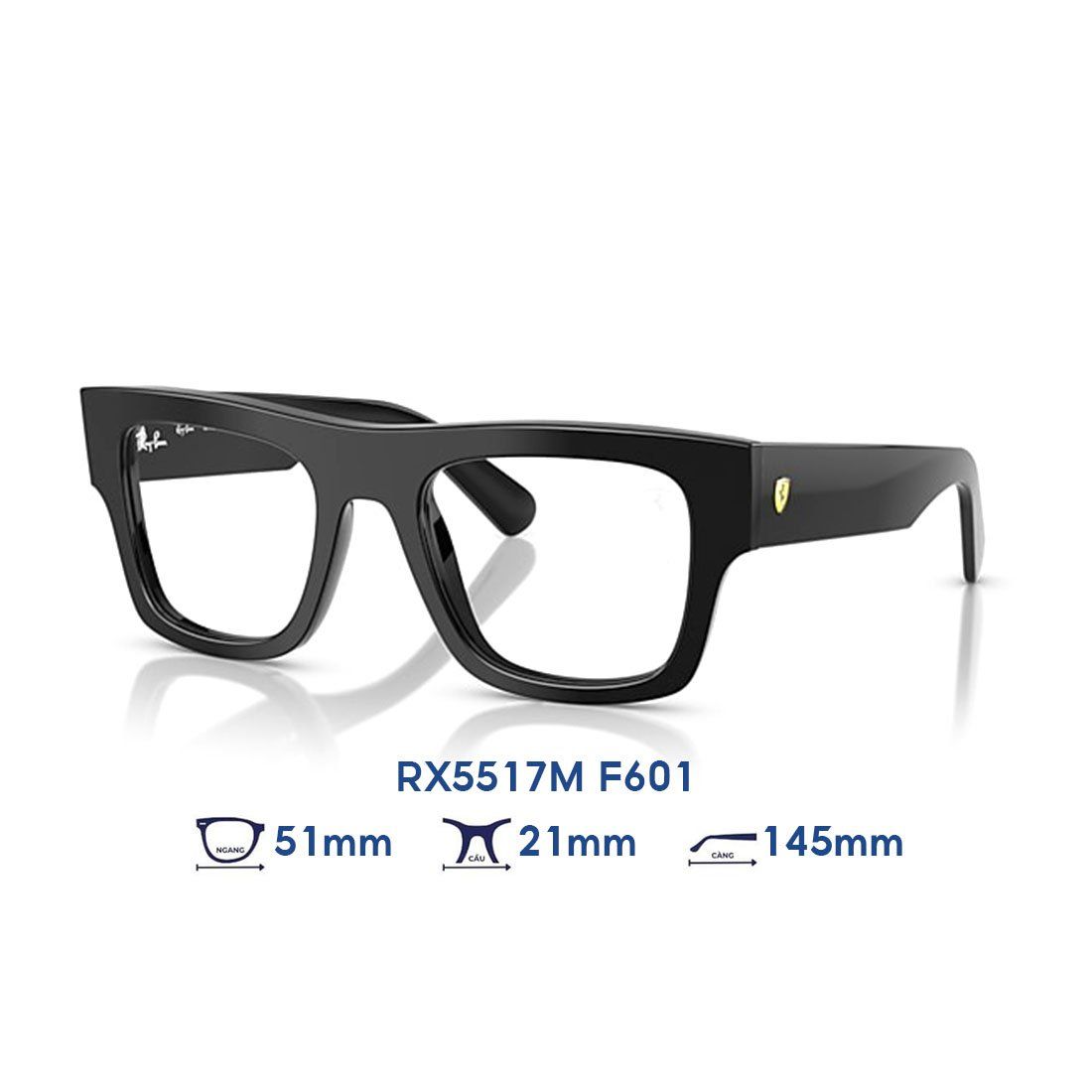  Gọng kính RAYBAN Scuderia Ferrari RX5517M F601 