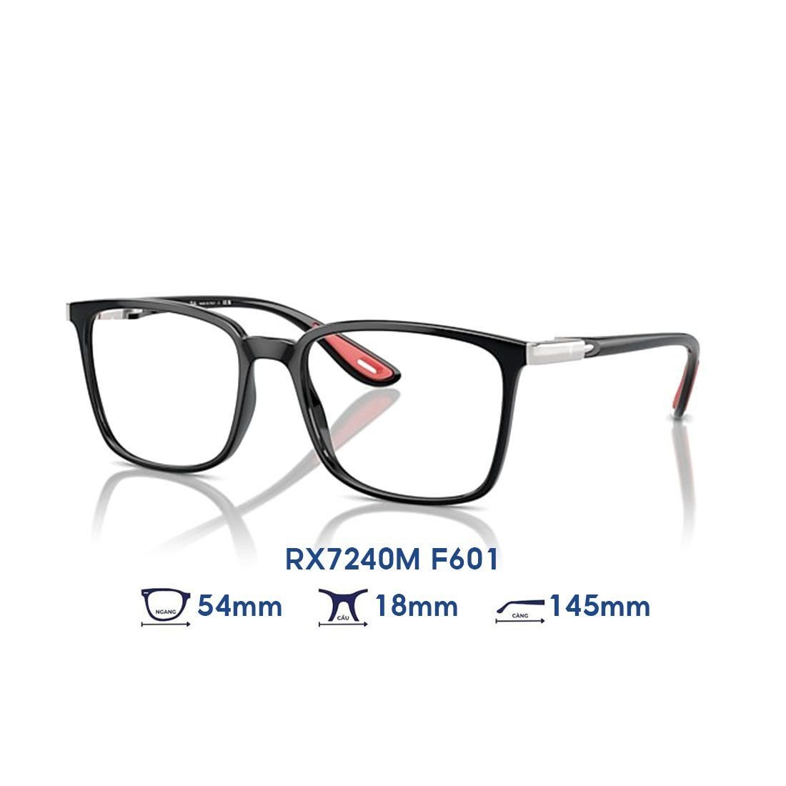  Gọng kính RAYBAN Scuderia Ferrari RX7240M F601 