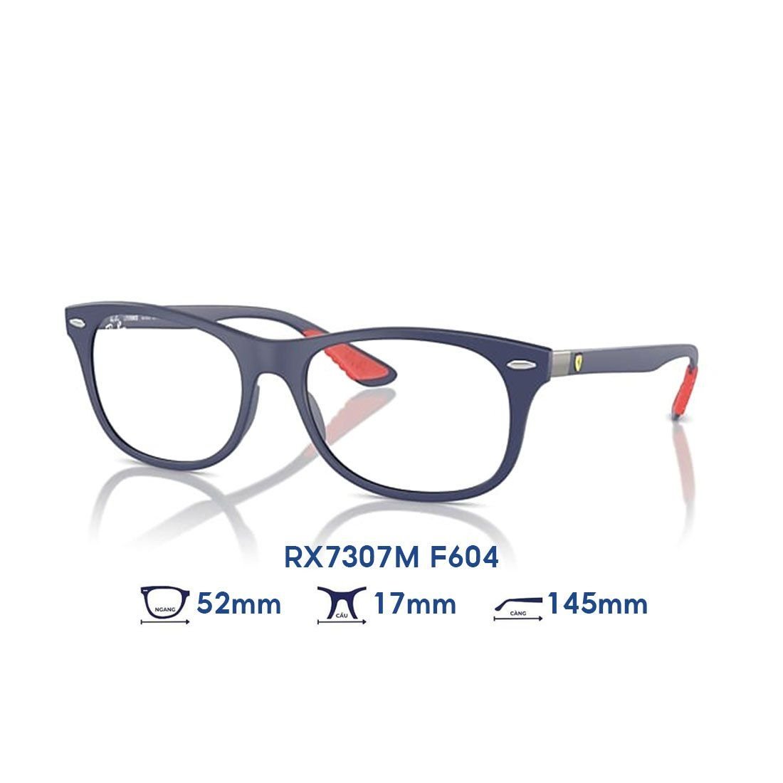 Gọng kính RAYBAN Scuderia Ferrari RX7307M F604 