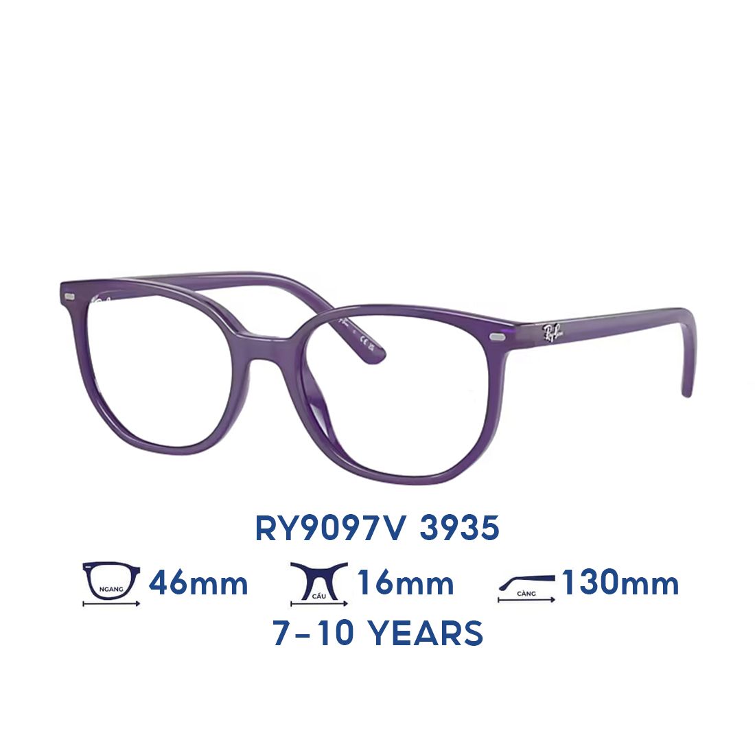  Gọng kính trẻ em Kids RAYBAN RY9097V 3935 