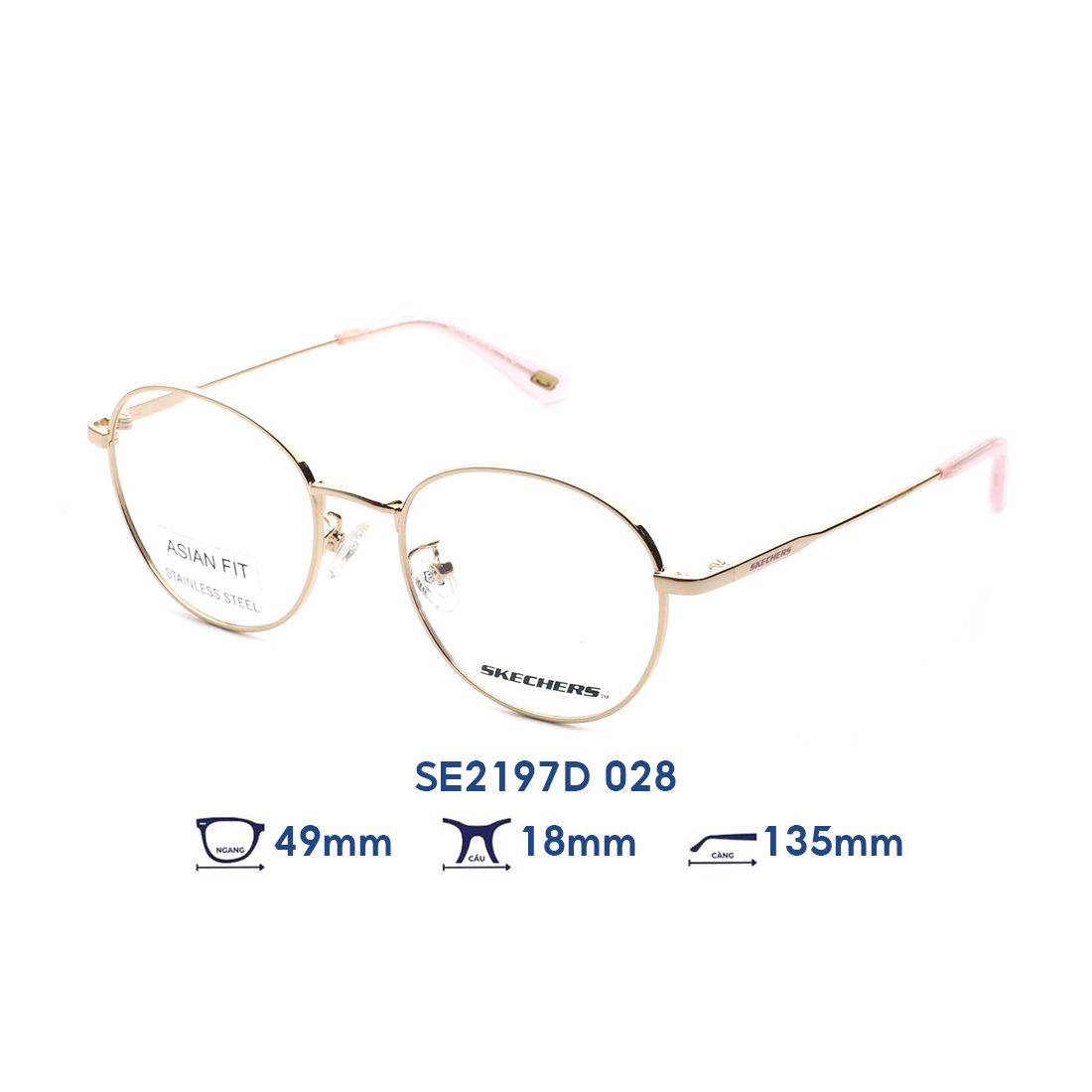  Gọng kính SKECHERS SE2197D 028 