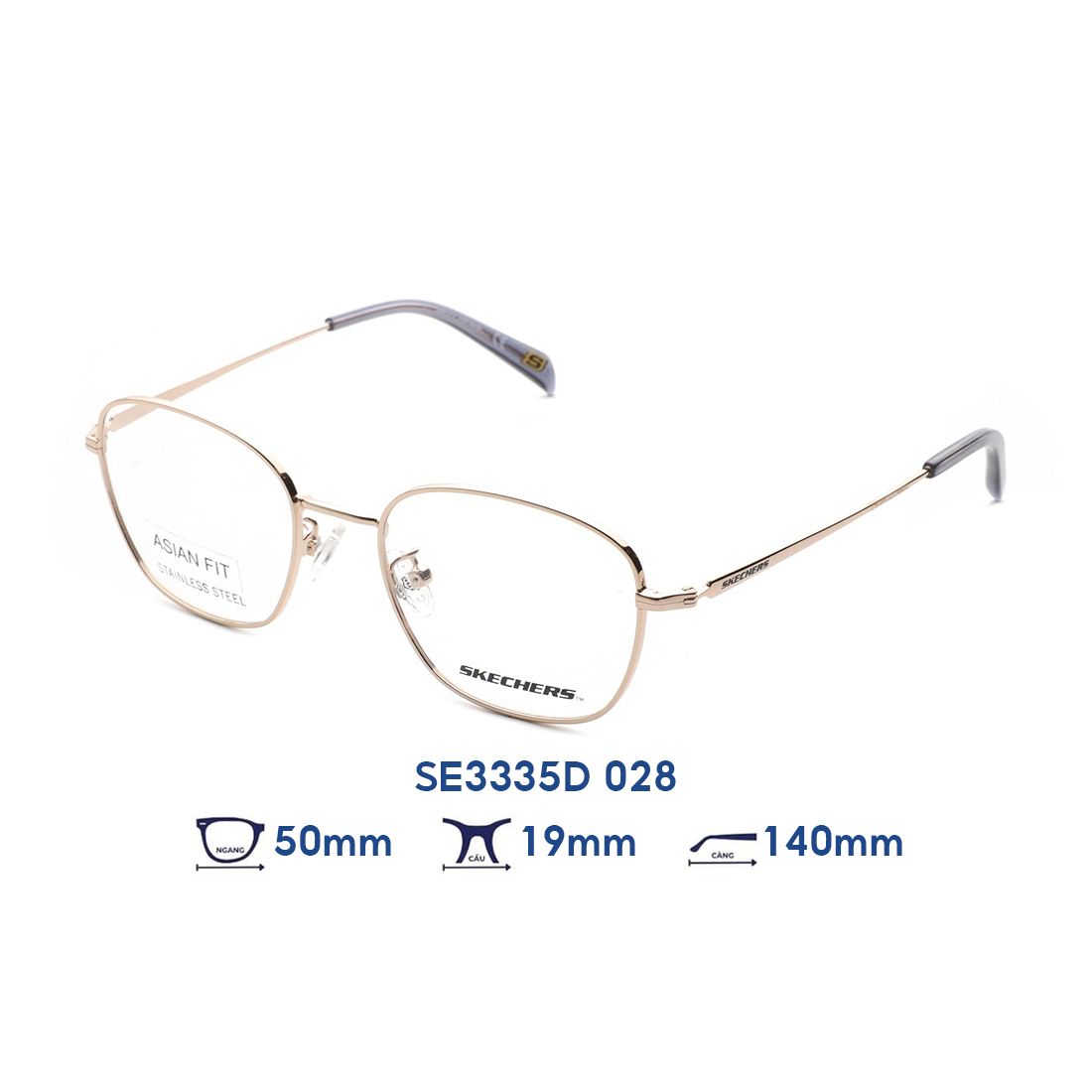  Gọng kính SKECHERS SE3335D 028 