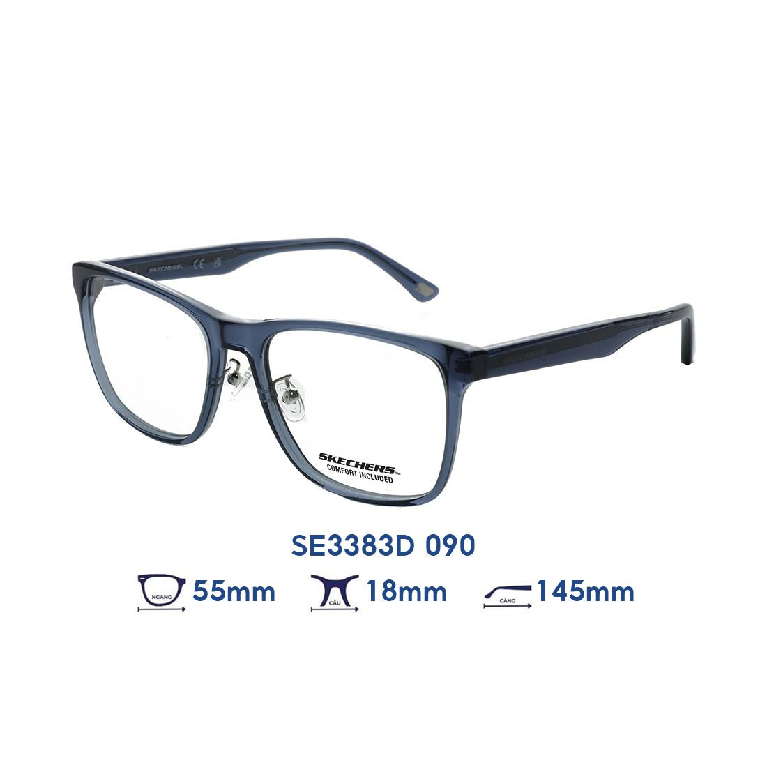  Gọng kính SKECHERS SE3383D 090 