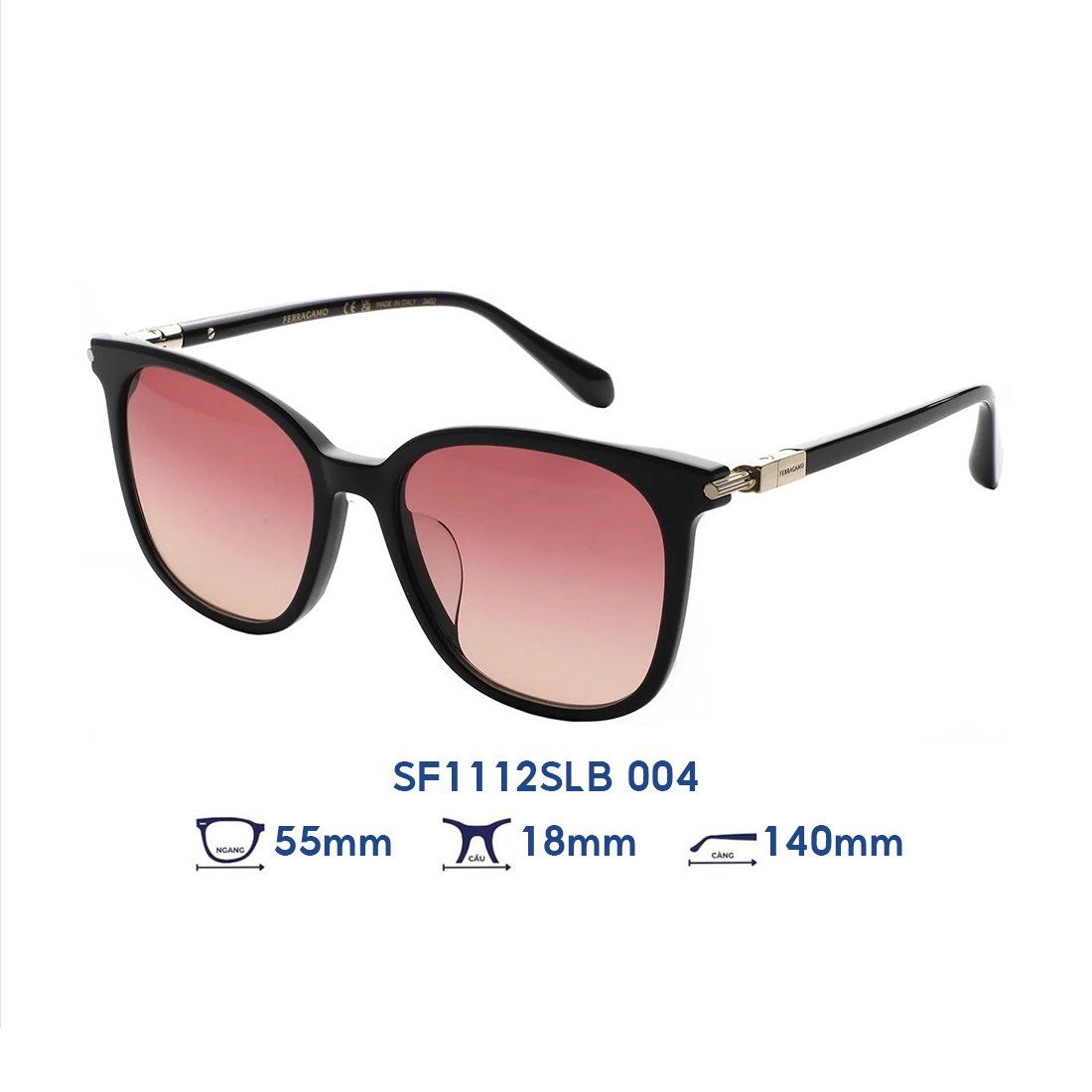  Kính mát Salvatore Ferragamo SF1112SLB 004 