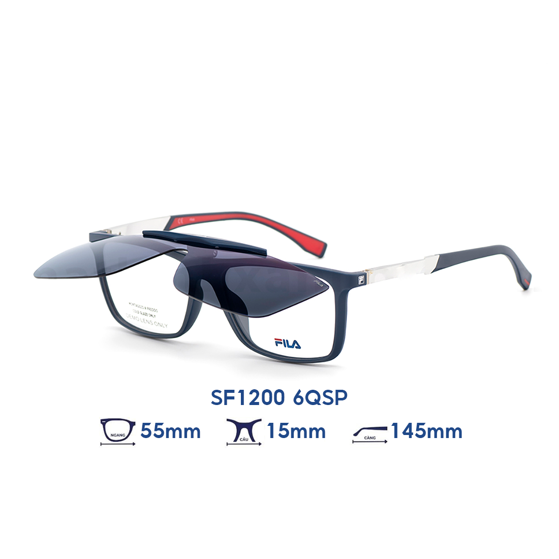  Gọng kính FILA SF1200 6QSP 