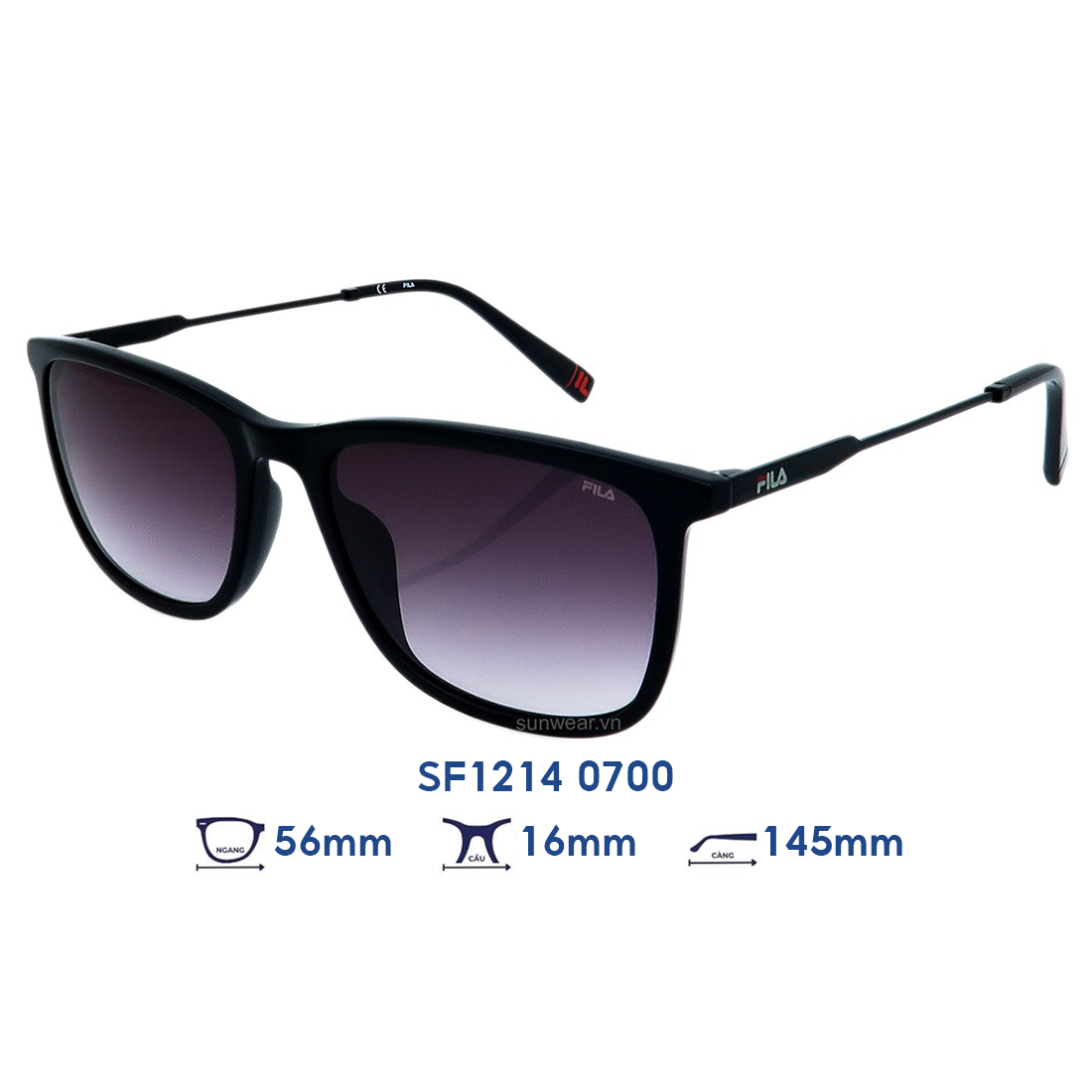  Kính mát FILA SF1214 0700 