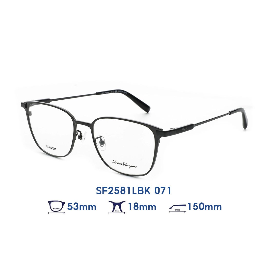  Gọng kính Salvatore Ferragamo SF2581LBK 071 