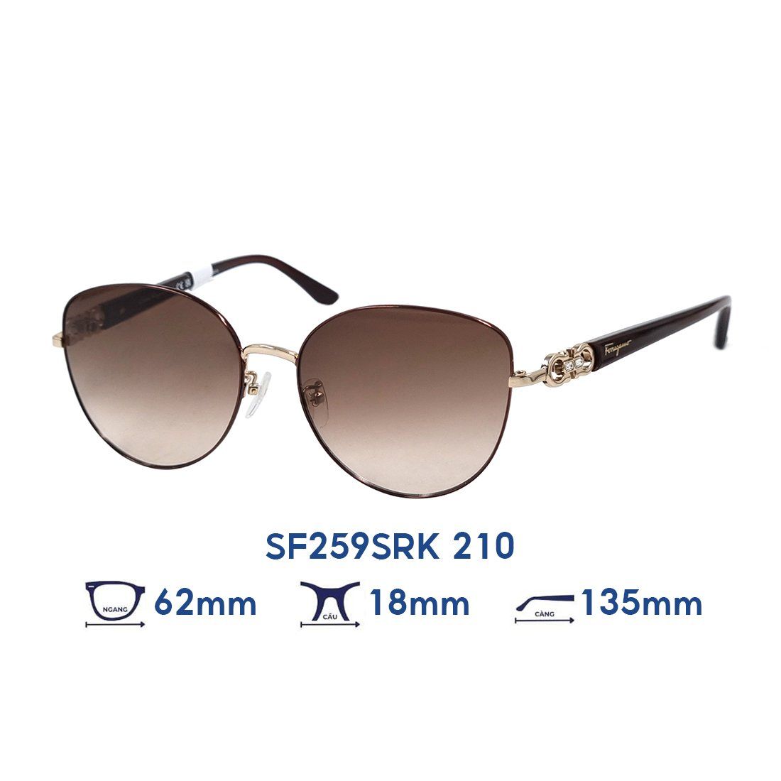 Kính mát Salvatore Ferragamo SF259SRK 210