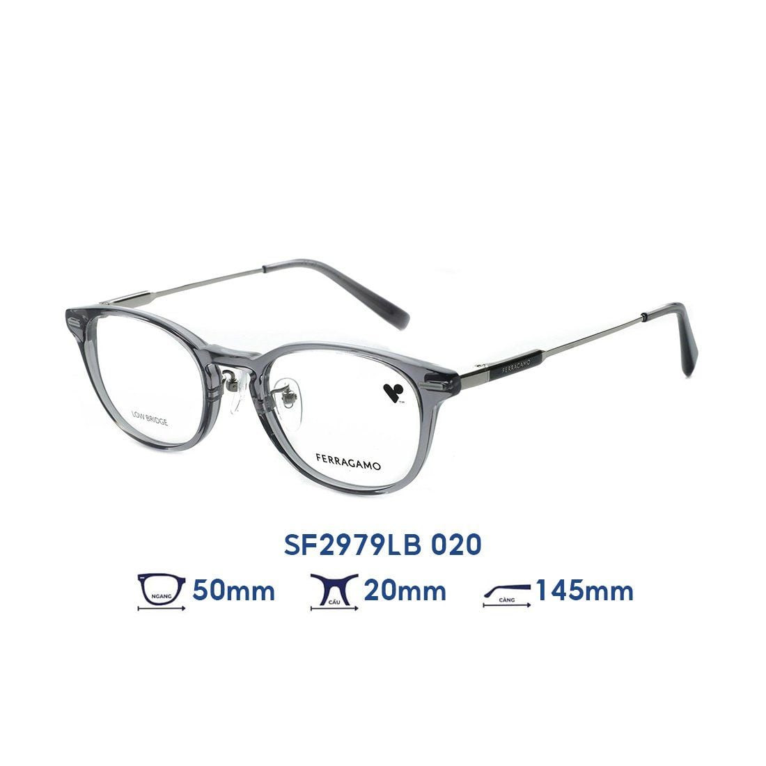  Gọng kính Salvatore Ferragamo SF2979LB 020 