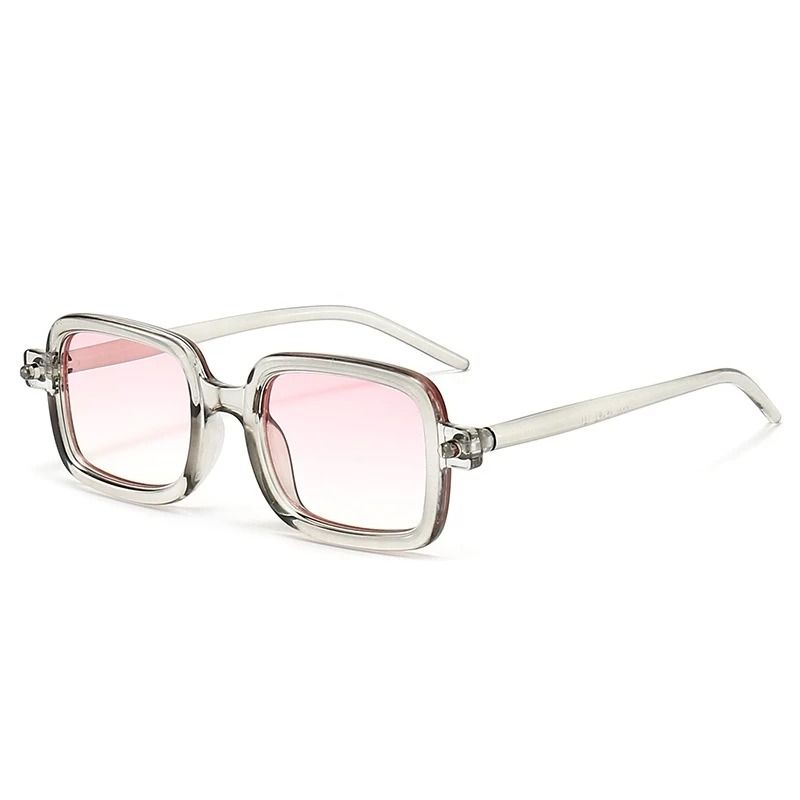  Kính Mát Sarifa Gọng Vuông Màu Kẹo Ngọt Phong Cách Vintage Thời Trang 