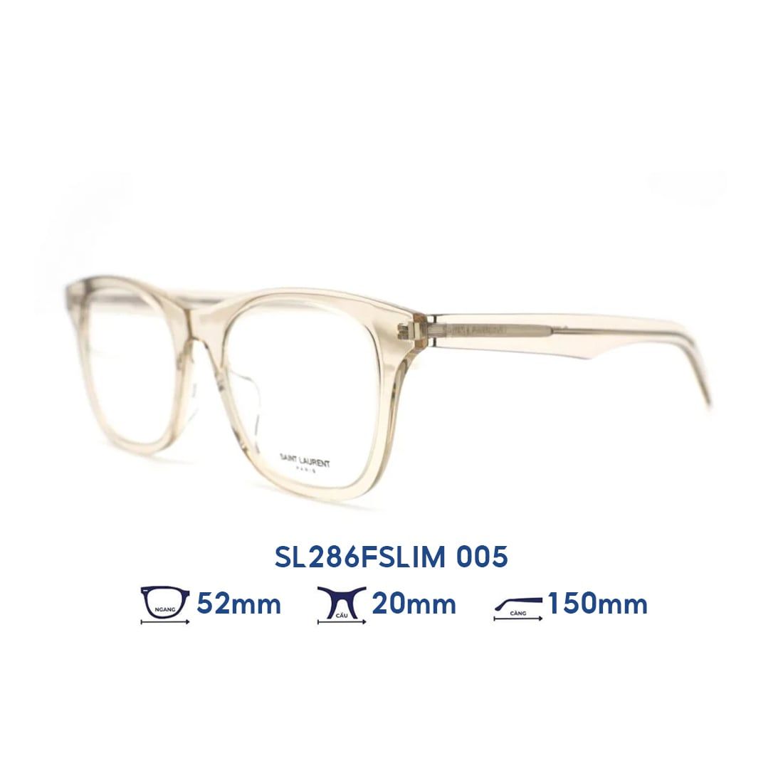  Gọng kính Saint Laurent SL286FSLIM 005 