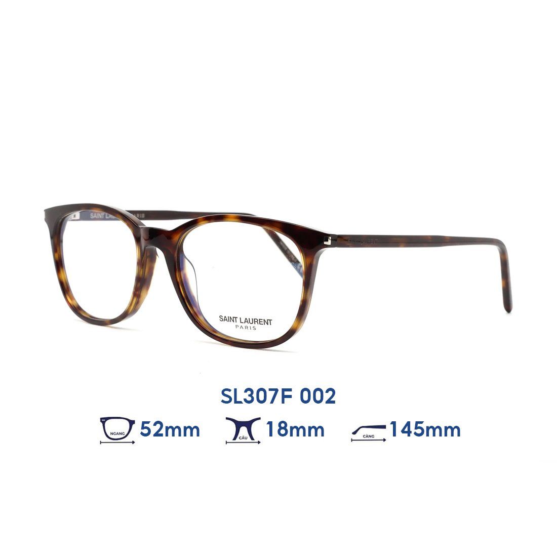  Gọng kính Saint Laurent SL307F 002 