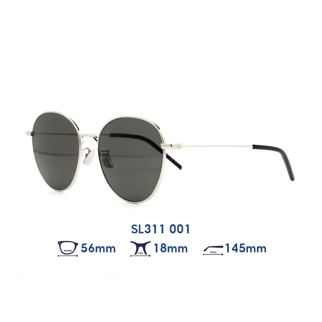  Kính mát Saint Laurent SL311 001 