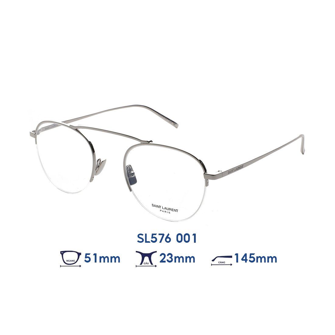  Gọng kính Saint Laurent SL576 001 
