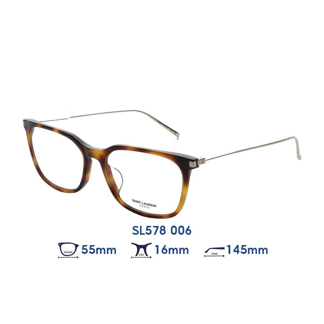  Gọng kính Saint Laurent SL578 006 