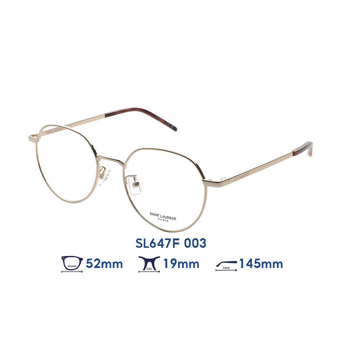  Gọng kính Saint Laurent SL647F 003 