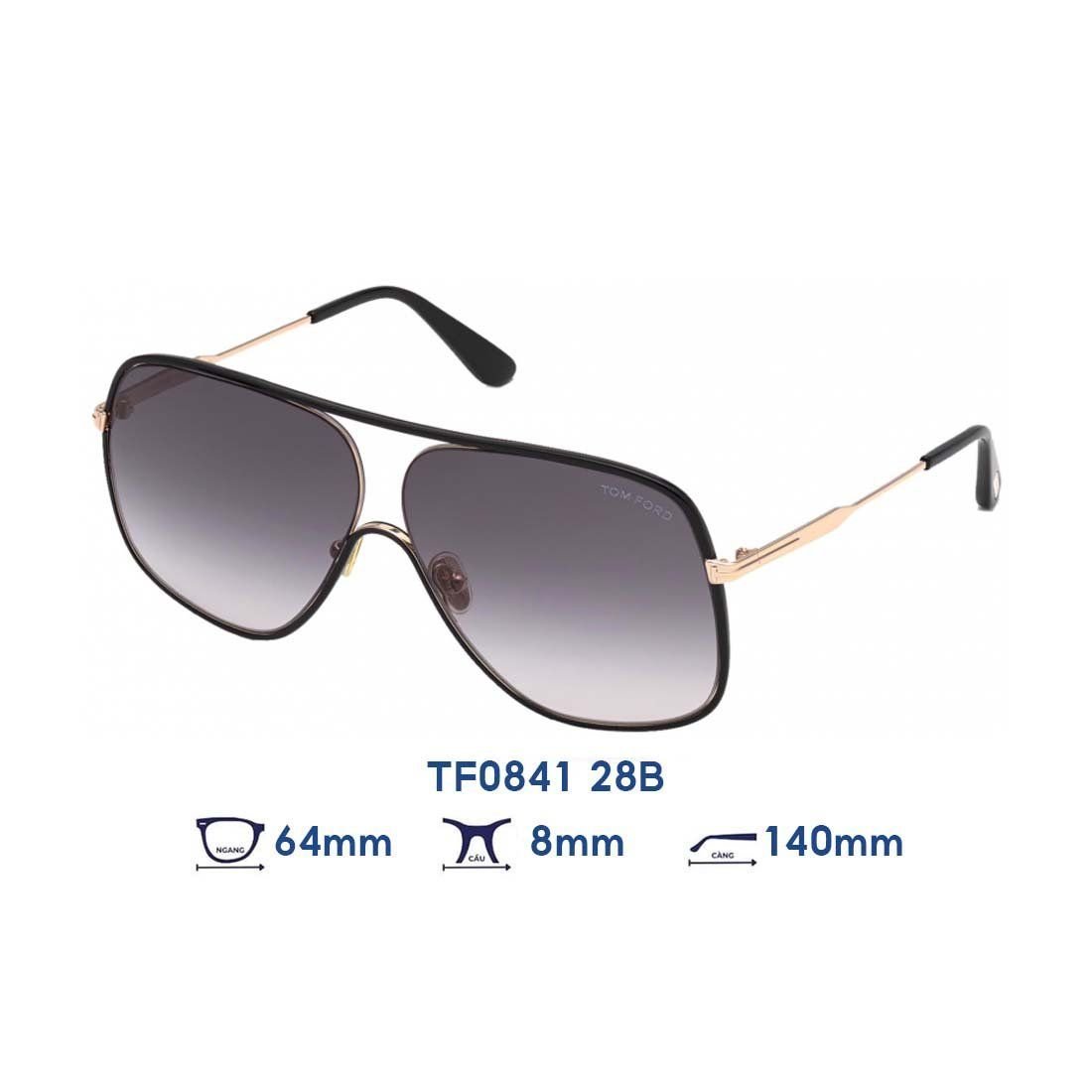  Kính mát Tom Ford TF0841 28B 