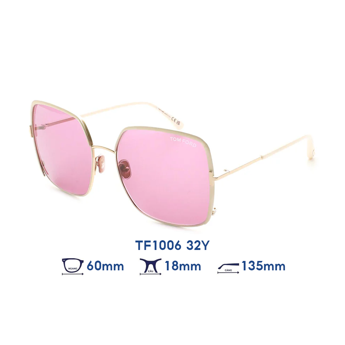  Kính mát Tom Ford TF1006 32Y 