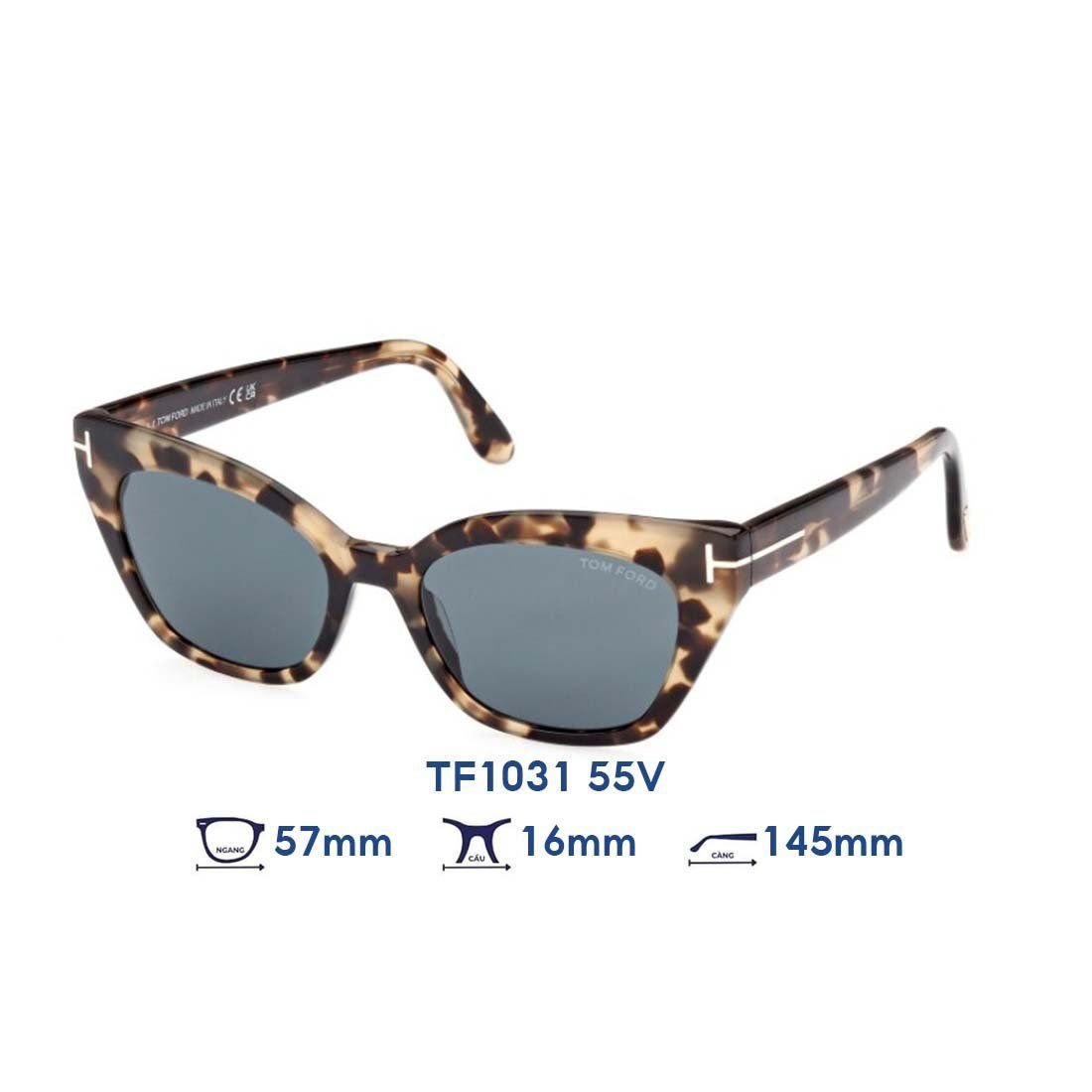  Kính mát Tom Ford TF1031 55V 