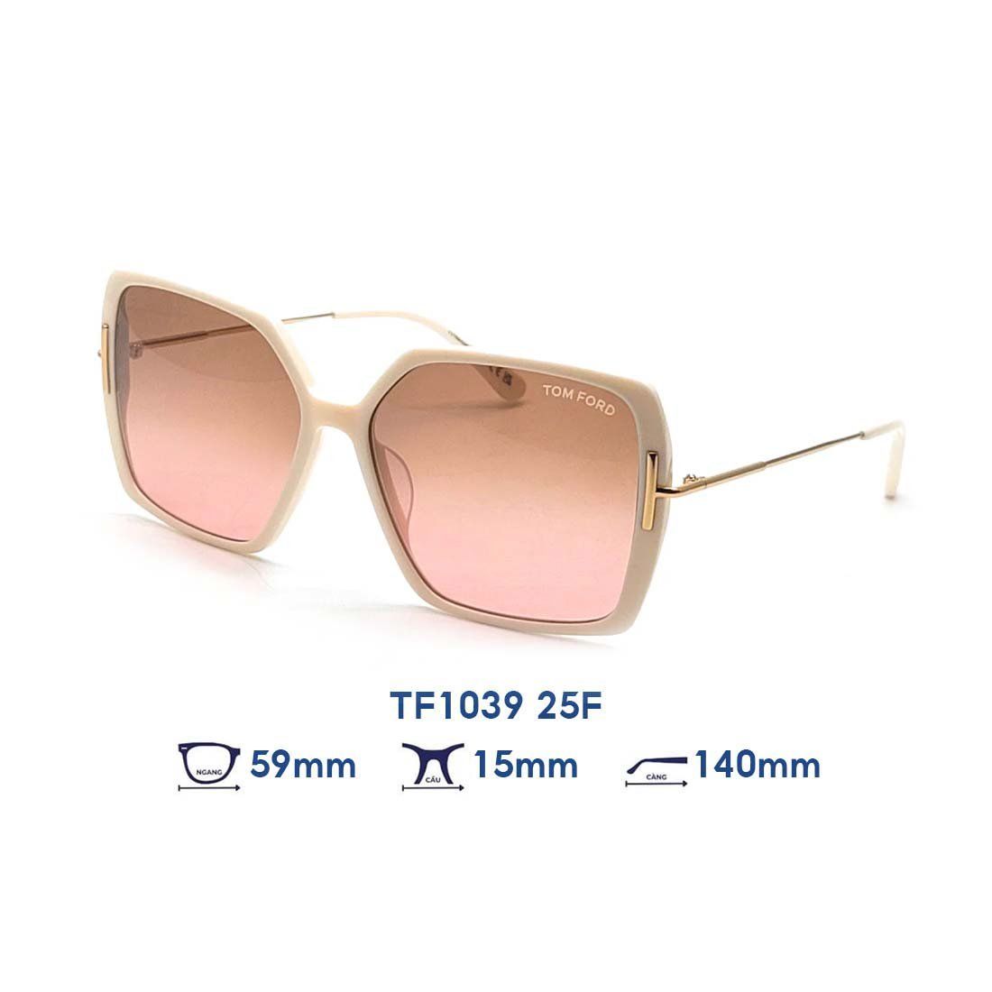  Kính mát Tom Ford TF1039 25F 