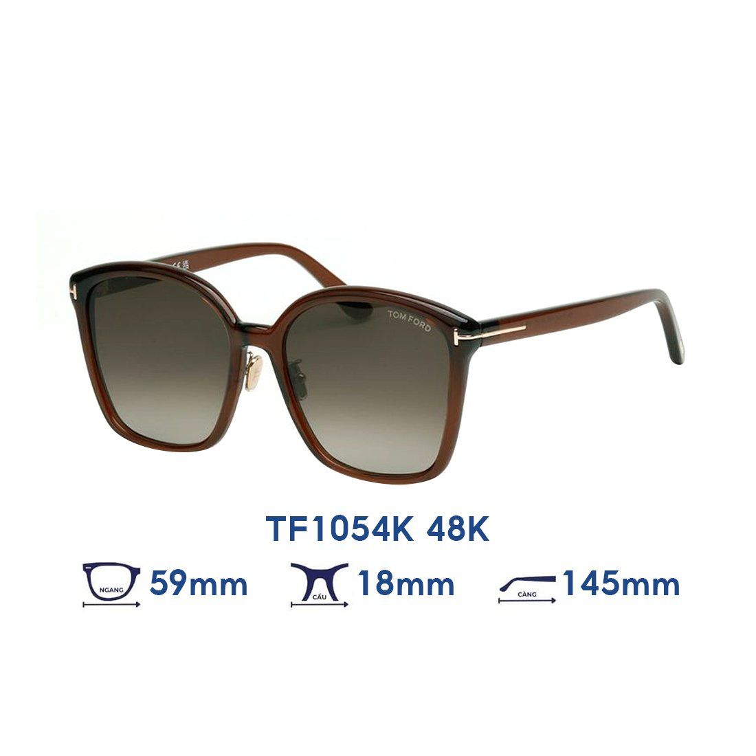  Kính mát Tom Ford TF1054K 48K 