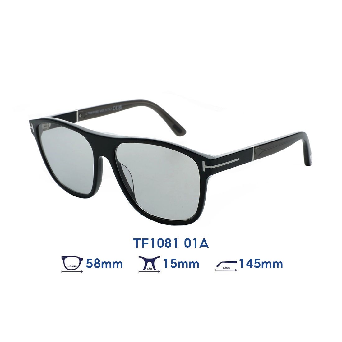  Kính mát Tom Ford TF1081 01A 