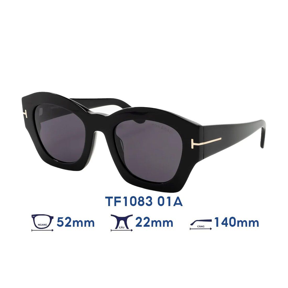  Kính mát Tom Ford TF1083 01A 