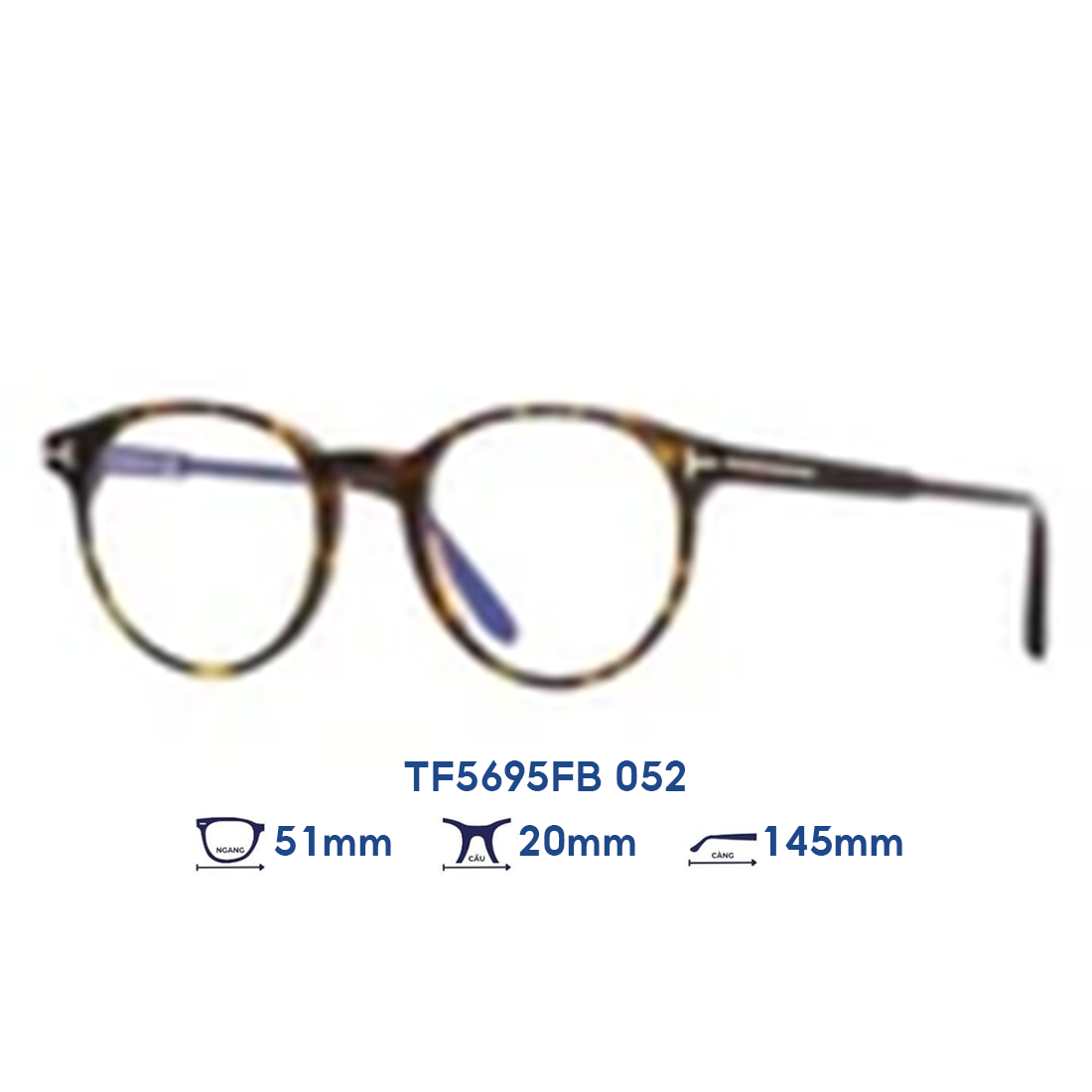 Gọng kính TOM FORD TF5695FB 052