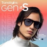  Tròng kính đơn tròng đổi màu Essilor Gen S với 8 màu thời trang váng Crizal 