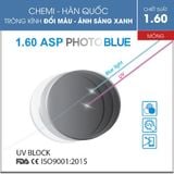  Tròng Kính Chemi ASP PhotoBlue - Đổi Màu Kiểm Soát Ánh Sáng Xanh | Liên Sơn 