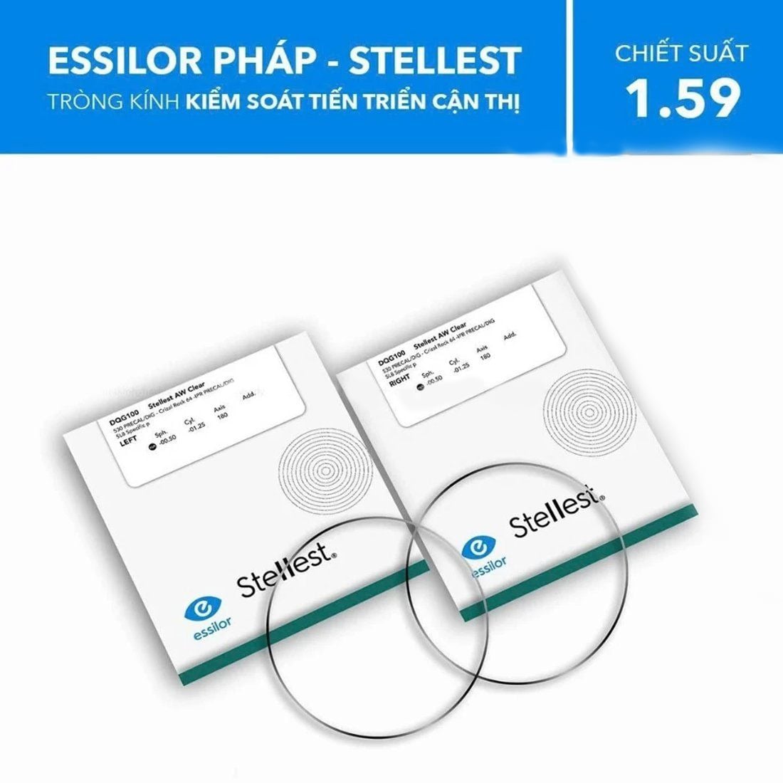 Tròng Kính Stellest Essilor