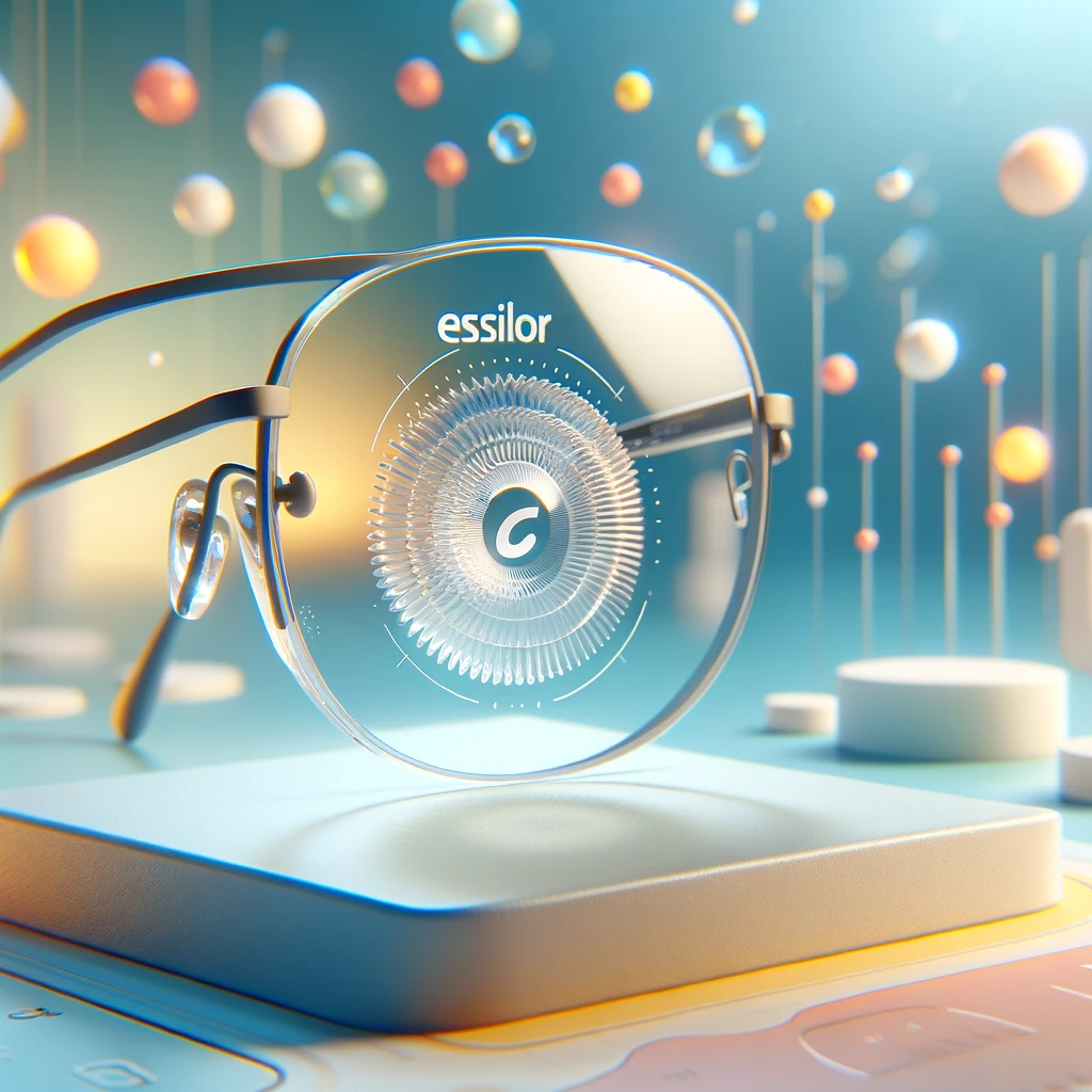 Chi tiết Tròng kính Essilor Eyezen váng phủ Max AZ