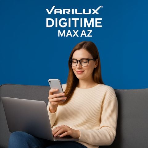 Tròng kính Essilor Varilux Digitime váng phủ Max Az