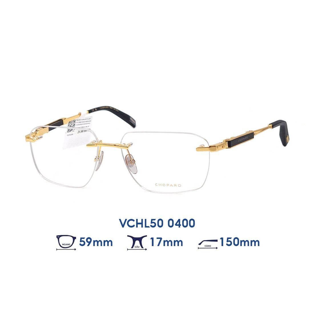  Gọng kính CHOPARD VCHL50 0400 