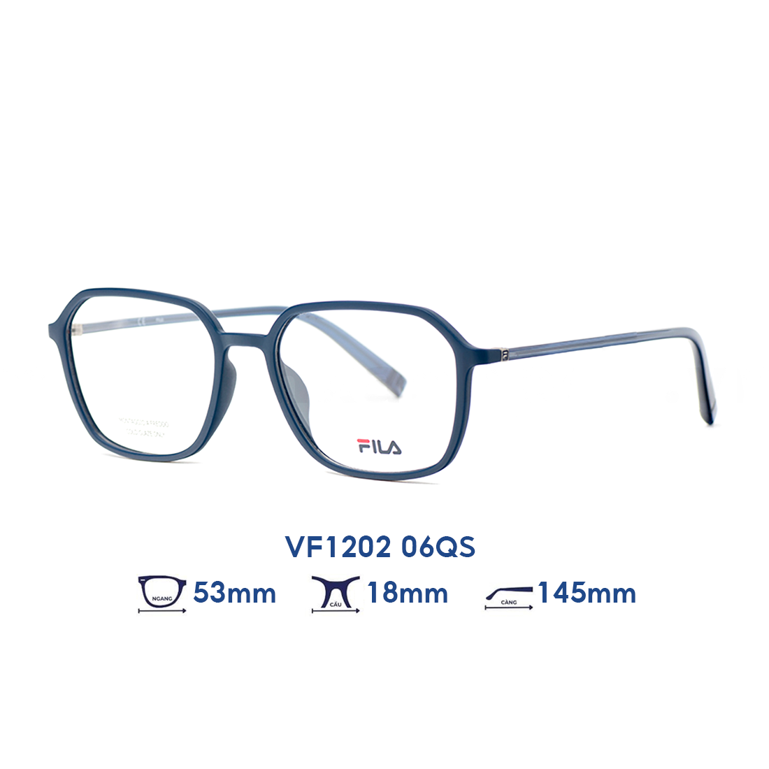  Gọng kính FILA VF1202 06QS 