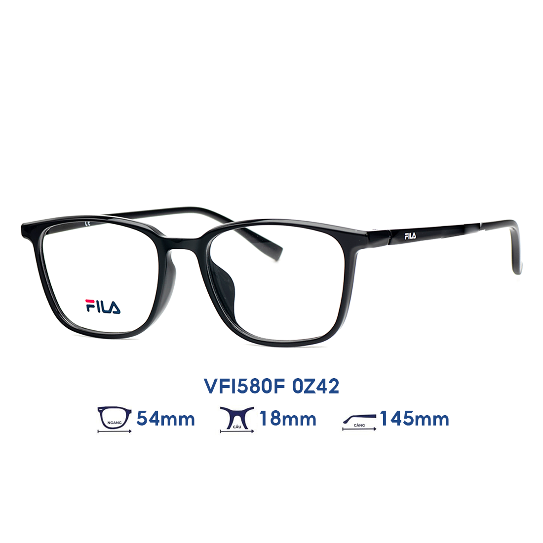  Gọng kính FILA VFI580F 0Z42 