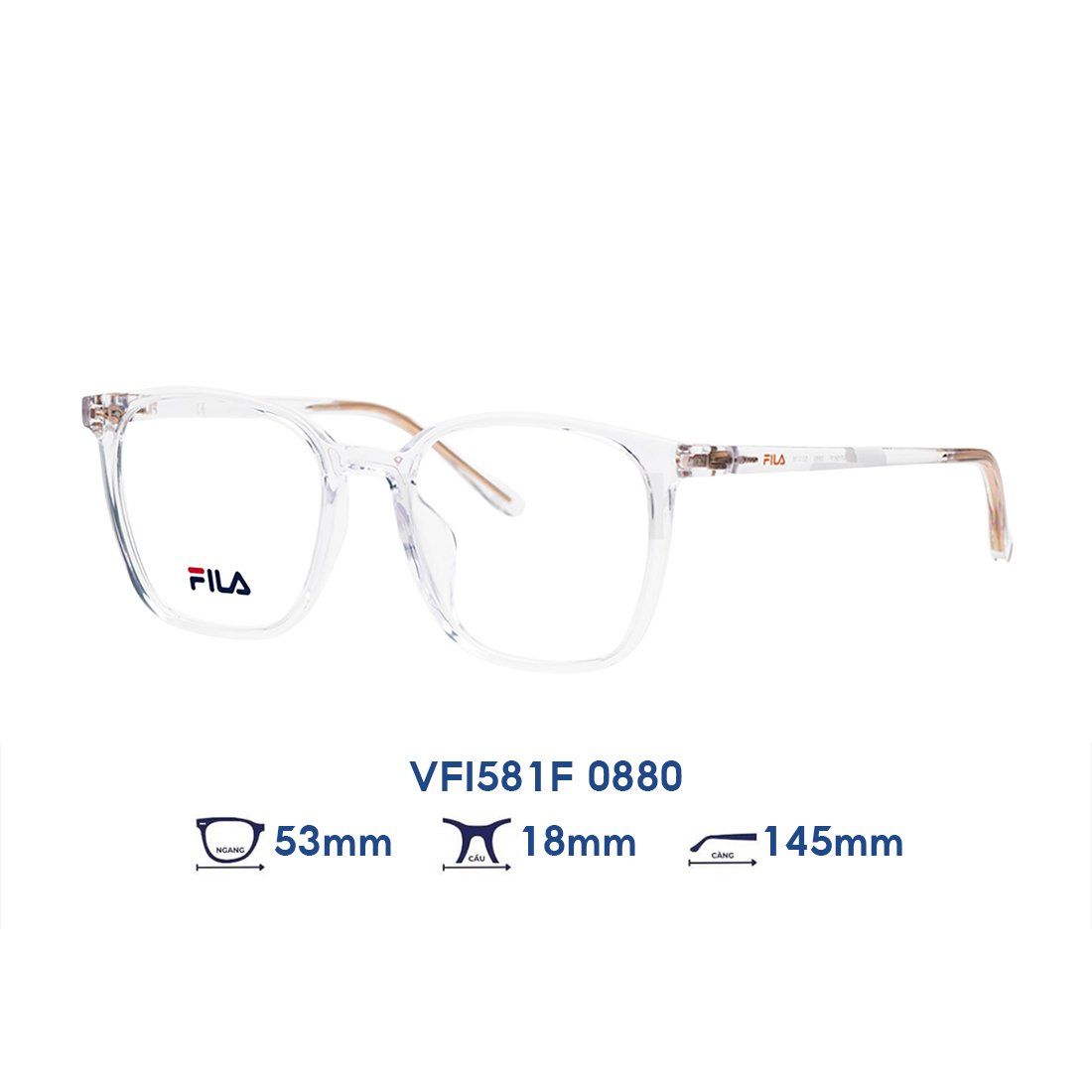  Gọng kính FILA VFI581F 0880 