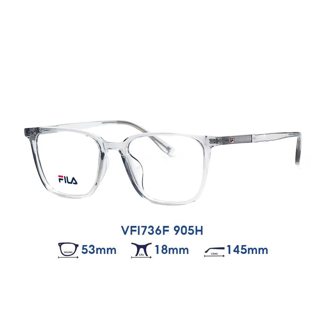  Gọng kính FILA VFI736F 905H 