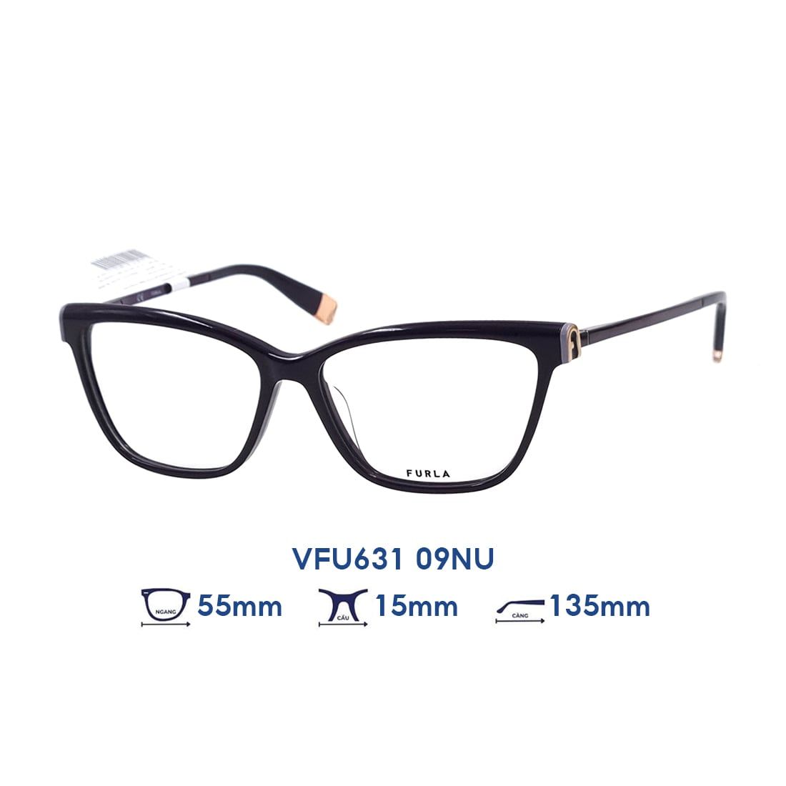  Gọng kính FURLA VFU631 09NU 