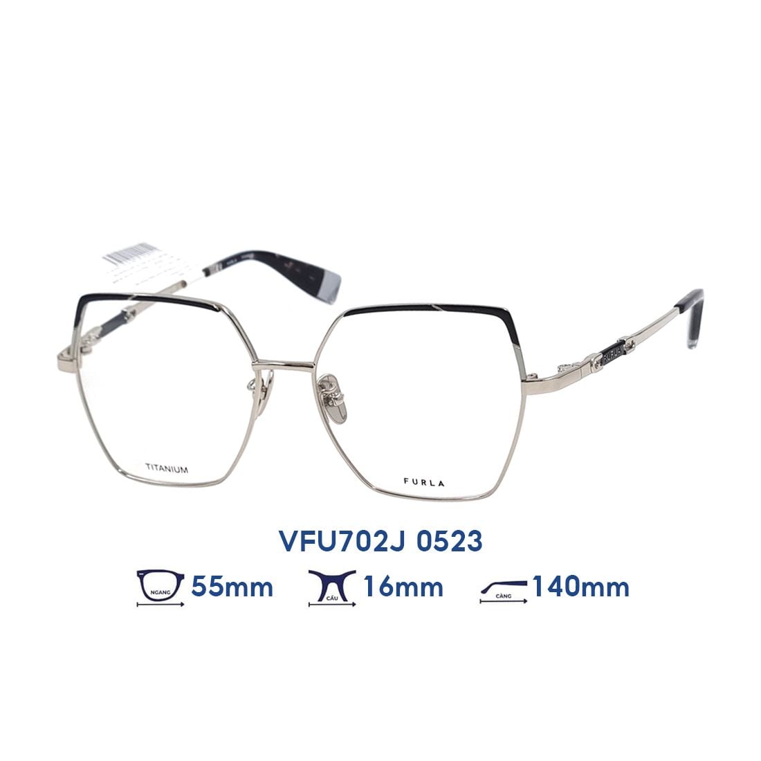  Gọng kính FURLA VFU702J 0523 