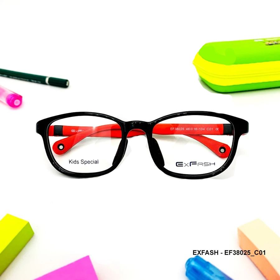  GỌNG KÍNH NHỰA EXFASH KID EF38025 C01 
